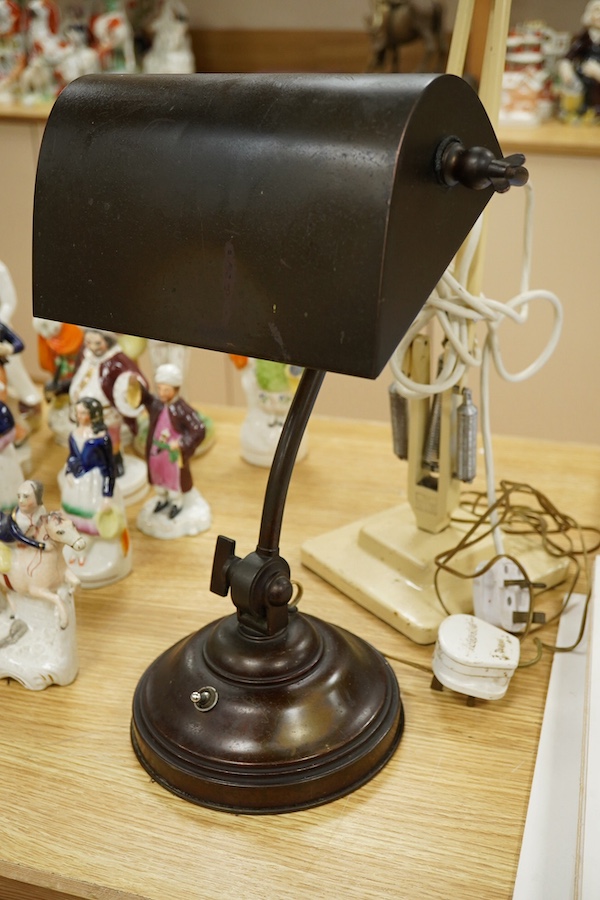 Two desk lamps including “The Anglepoise” and another. Condition - fair, not tested